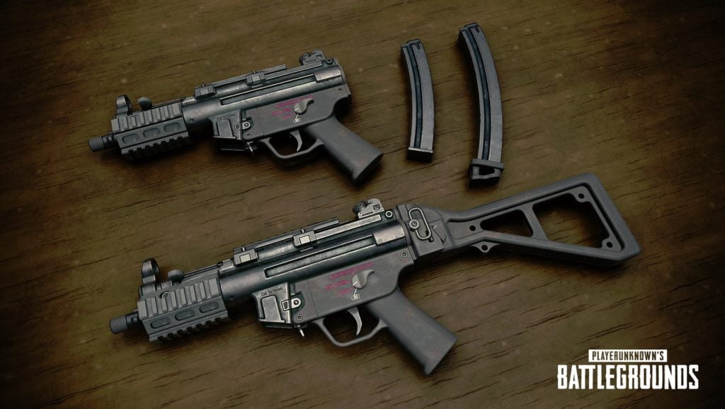 Weapons﻿ which are used in PUBG
