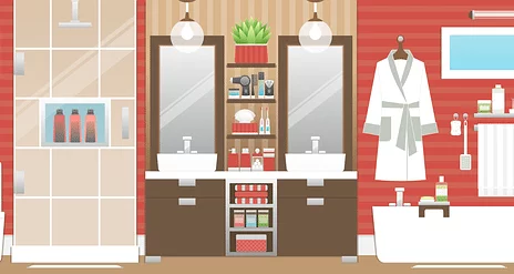 Bathroom renovation infographic